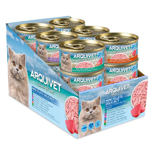 Thon rouge en sauce - Assortiment (6 saveurs)