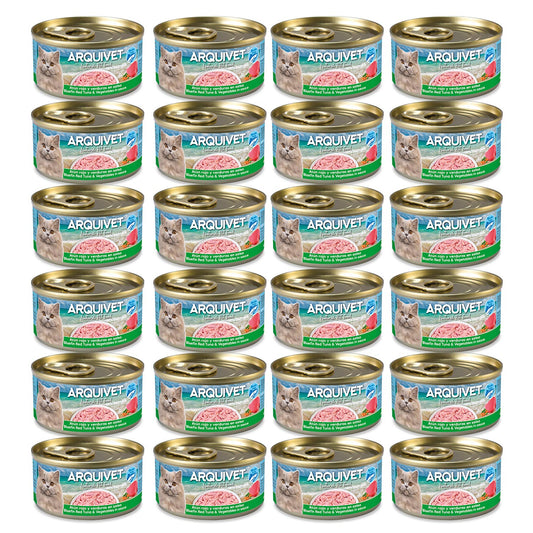 Thon rouge et légumes en sauce - Mini Filets