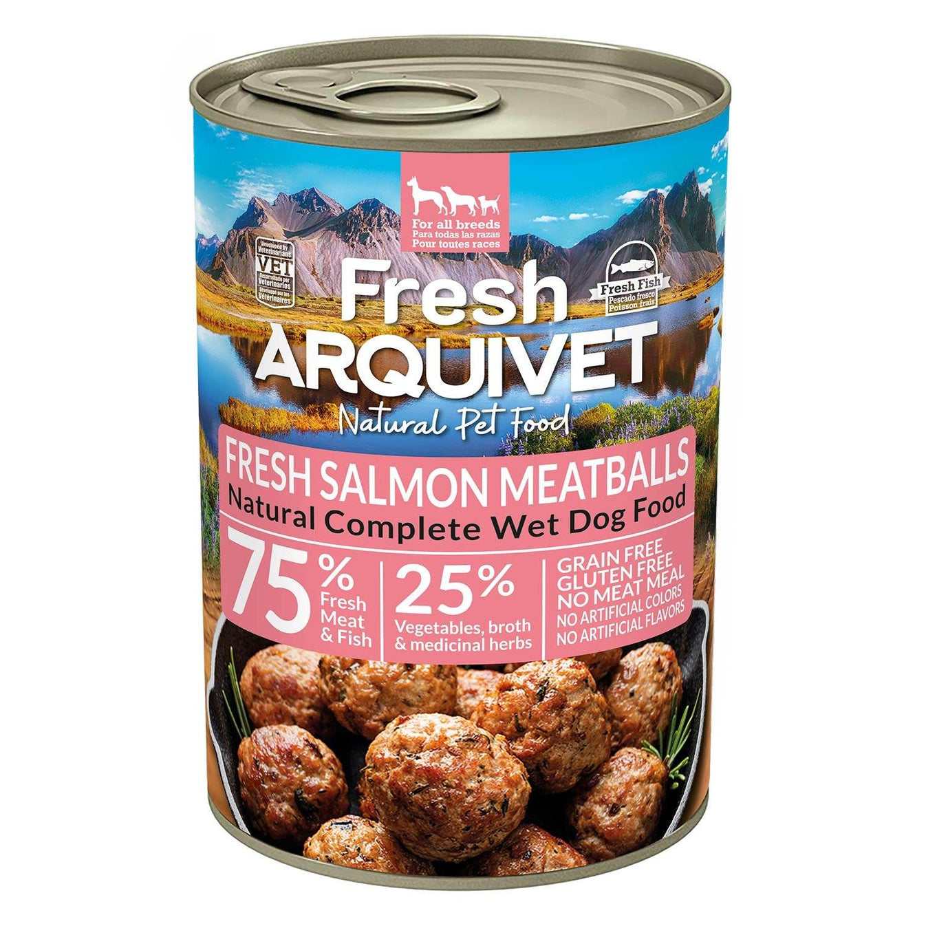 Fresh Salmon Meatballs - 400 gr - Arquivet