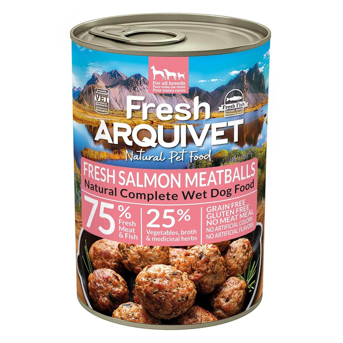 Fresh Albóndigas de Salmón - 400 gr - Arquivet