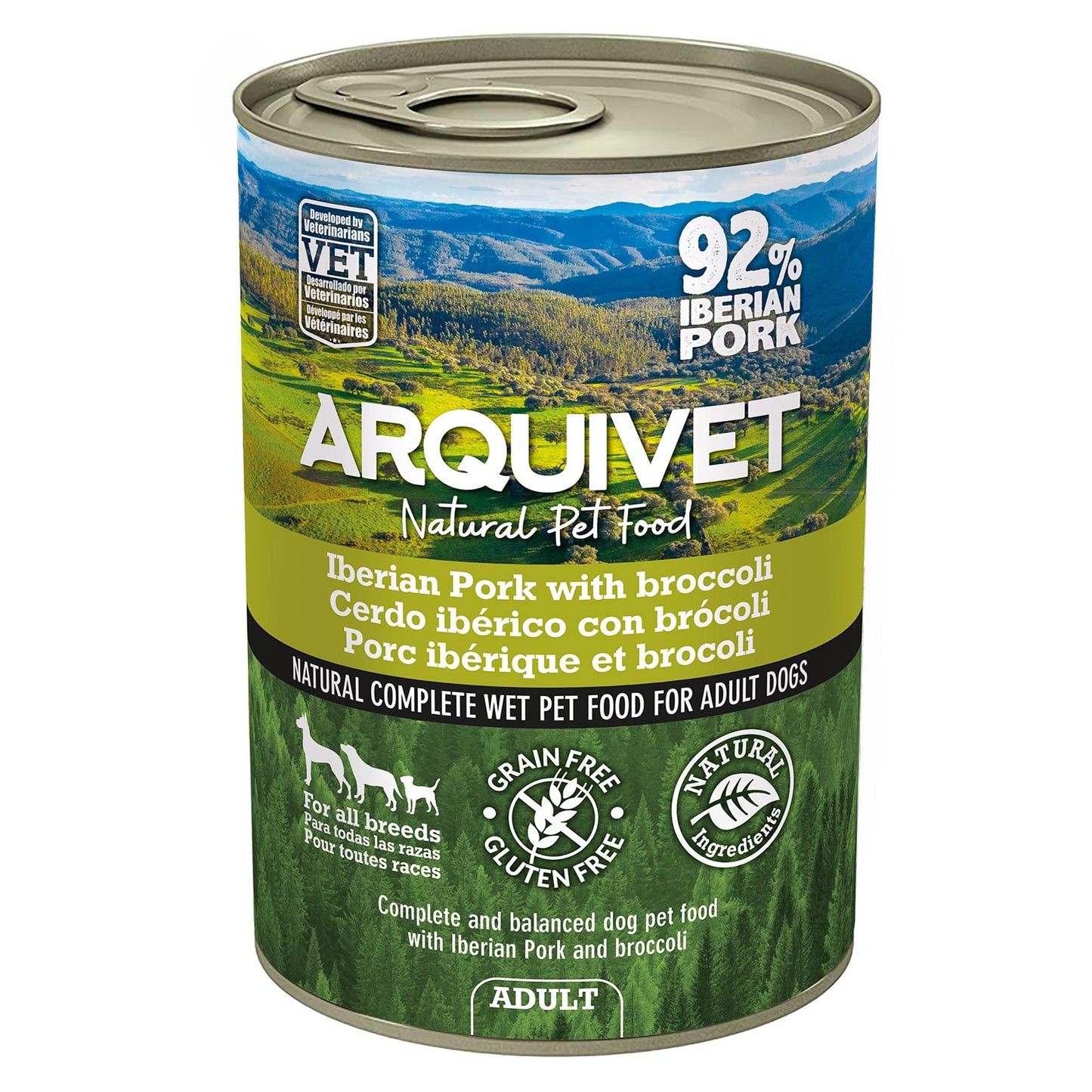 Pâté de porc et brocoli