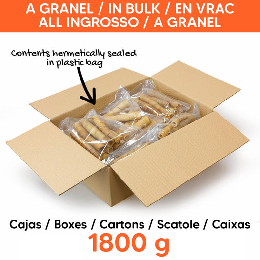 GRANEL Espirales de colágeno de búfalo - 12 cm - 1800 gr