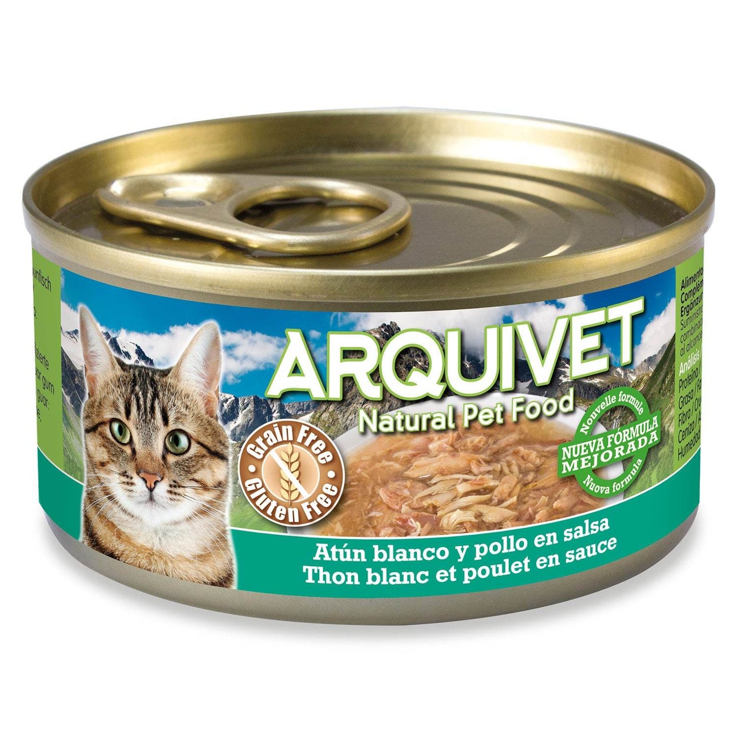 Atún Blanco en salsa con Pollo - Arquivet