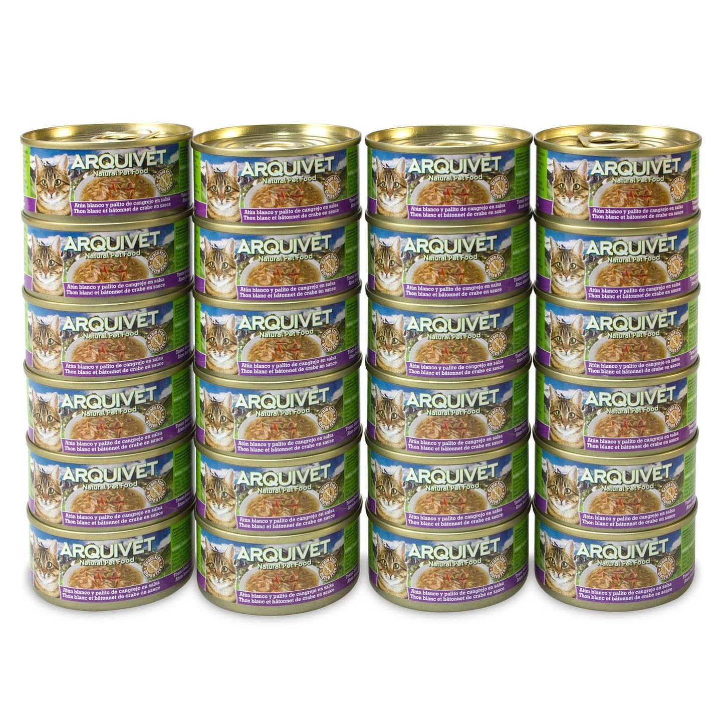 Atún Blanco en salsa con Palito de Cangrejo - Arquivet