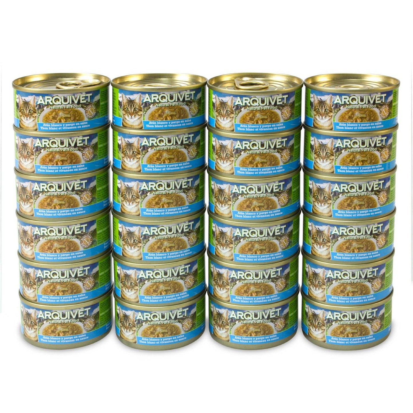 Atún Blanco en salsa con Pargo 80gr. - Arquivet