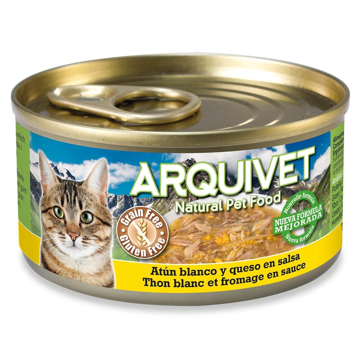 Atún Blanco en salsa con Queso - Arquivet