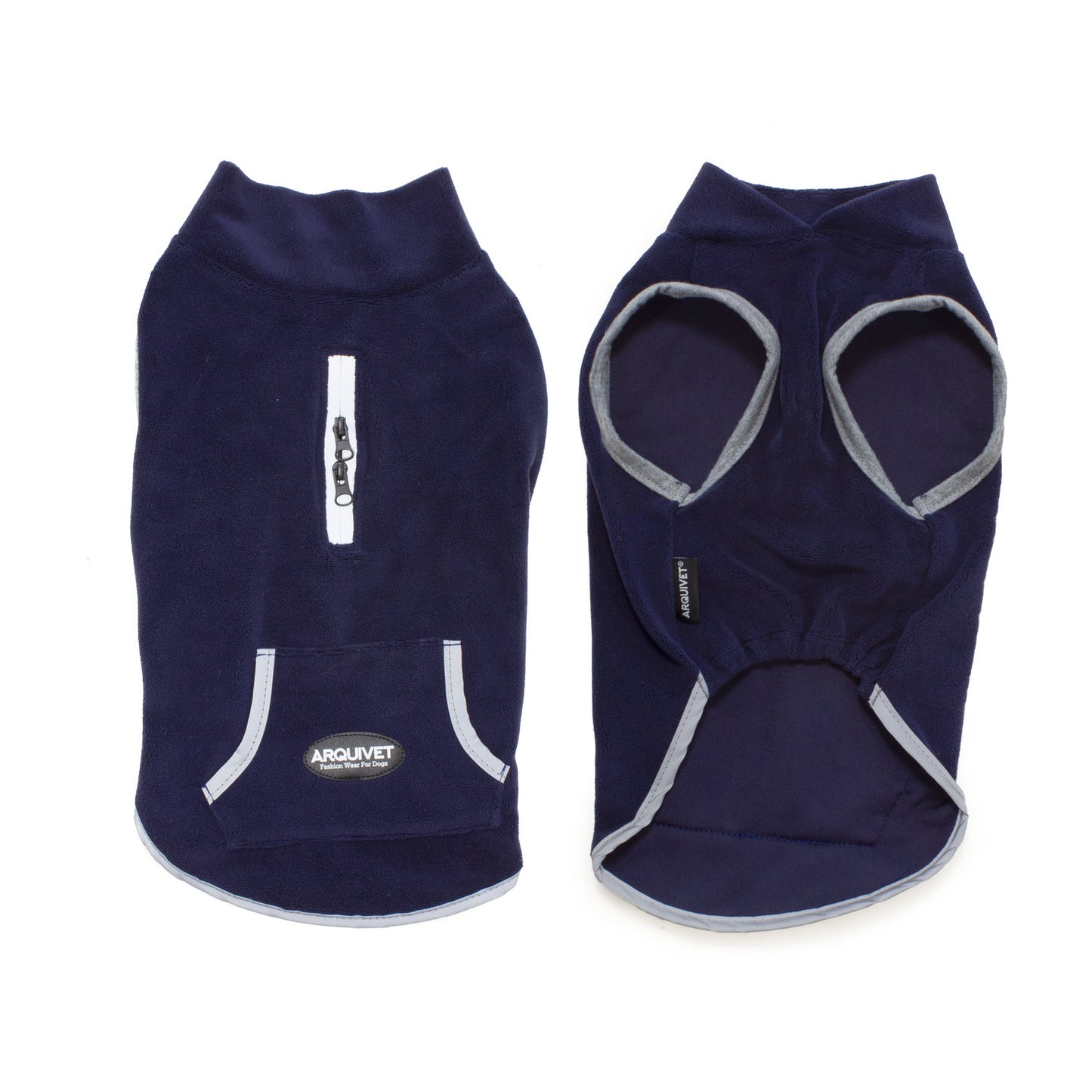 Blue Stretch Fleece "Tubqal"