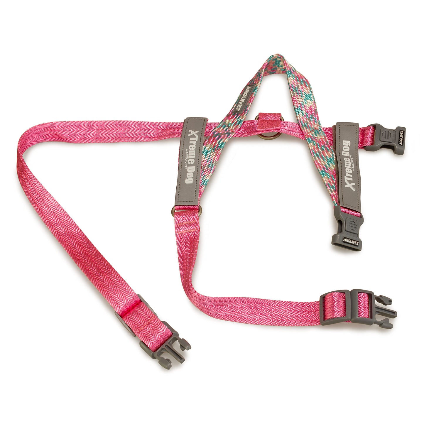 Arnés Xtreme Dog "Piemonte" - Rosa