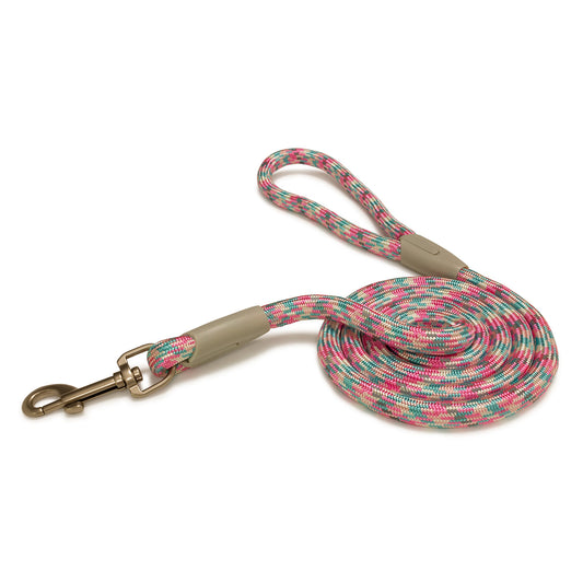 Guinzaglio in corda "Piemonte" - Rosa