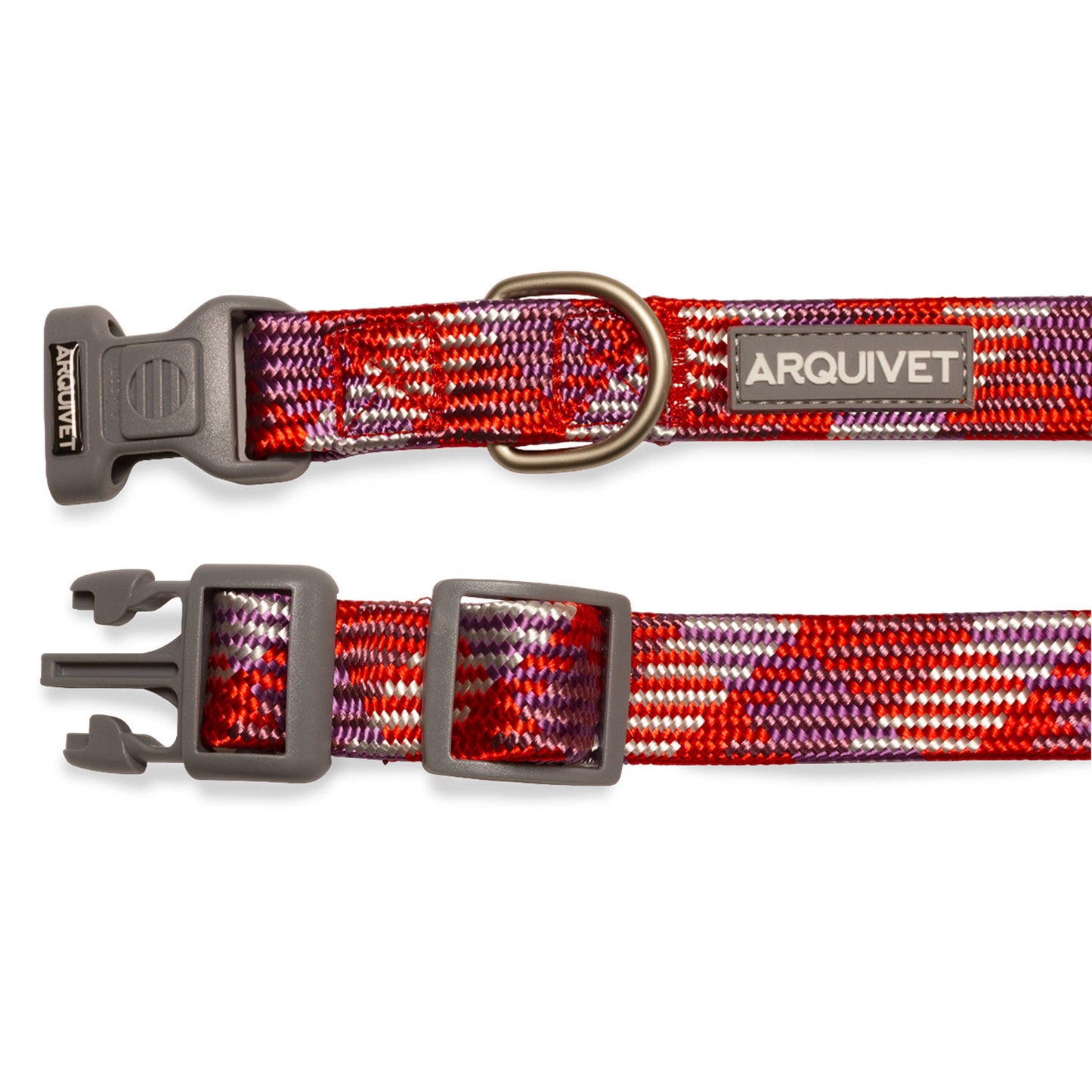 Collar para perro "Piemonte" - Rojo