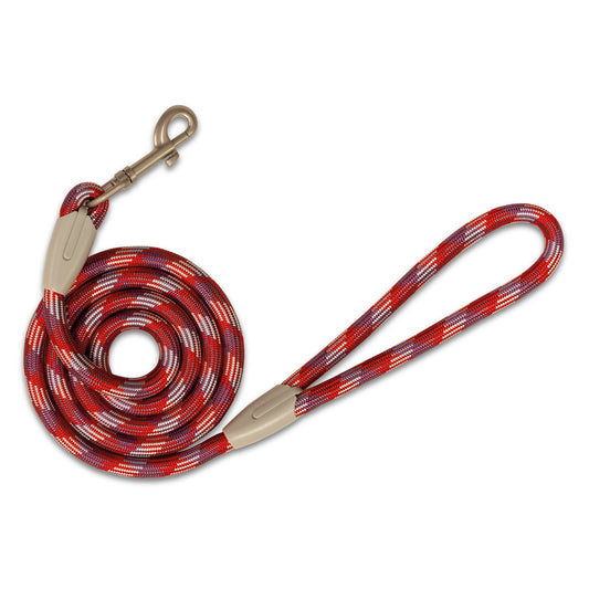 Guinzaglio di corda "Piemonte" - Rosso