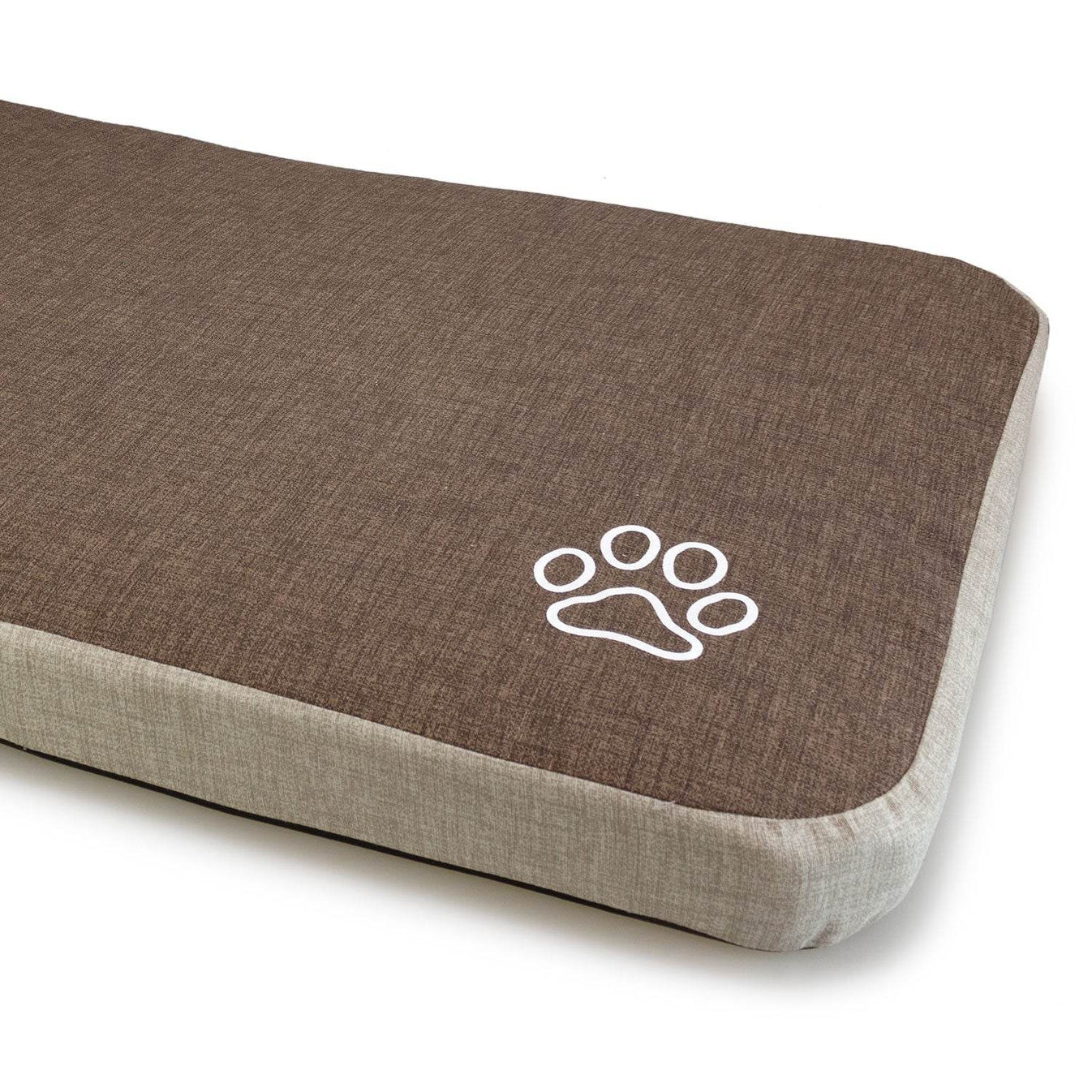 Plain colour mattress with footprint 105 x 70 x 9 cm - Arquivet