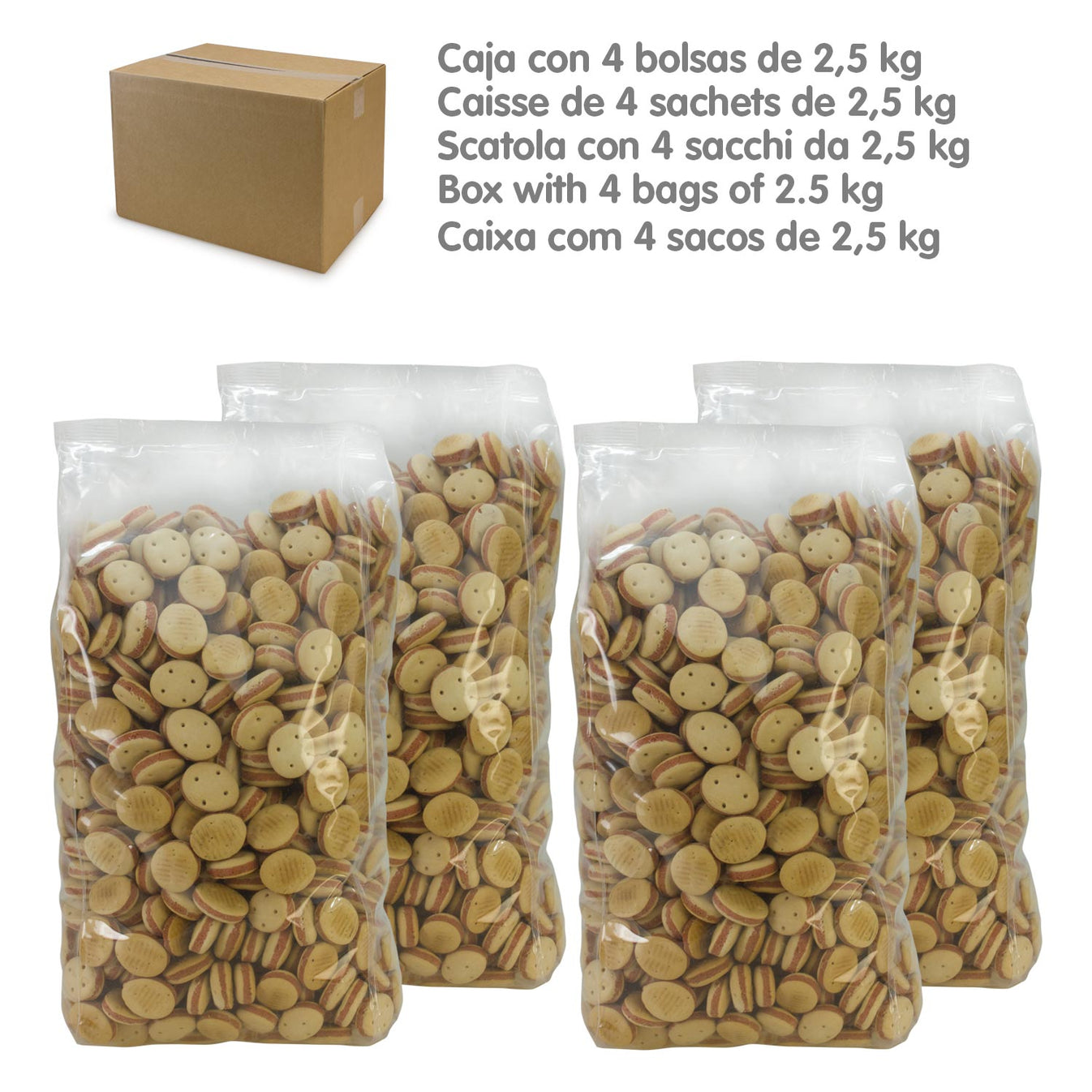 Galletas "Sandwich Oval"