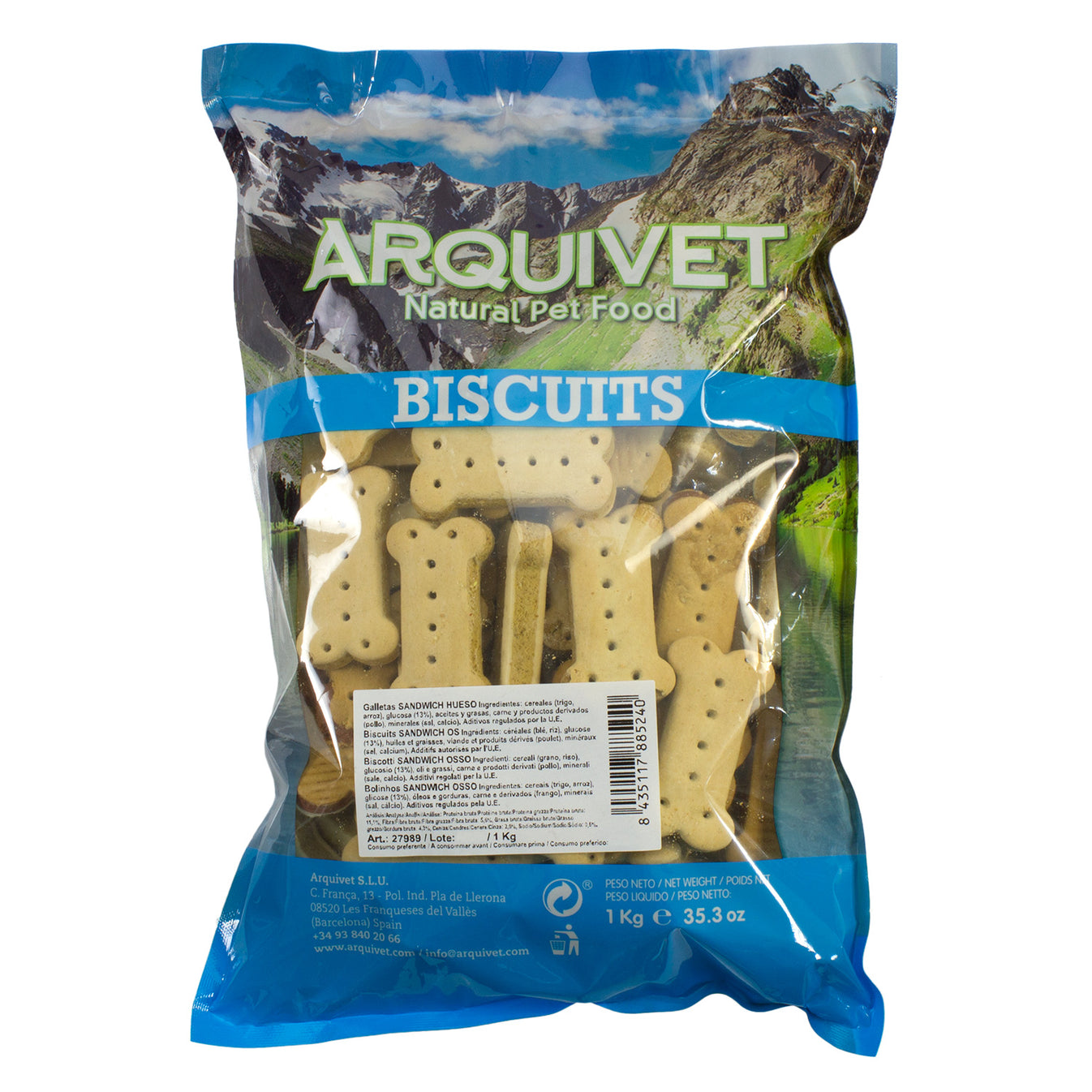 Galletas "Sandwich Hueso"