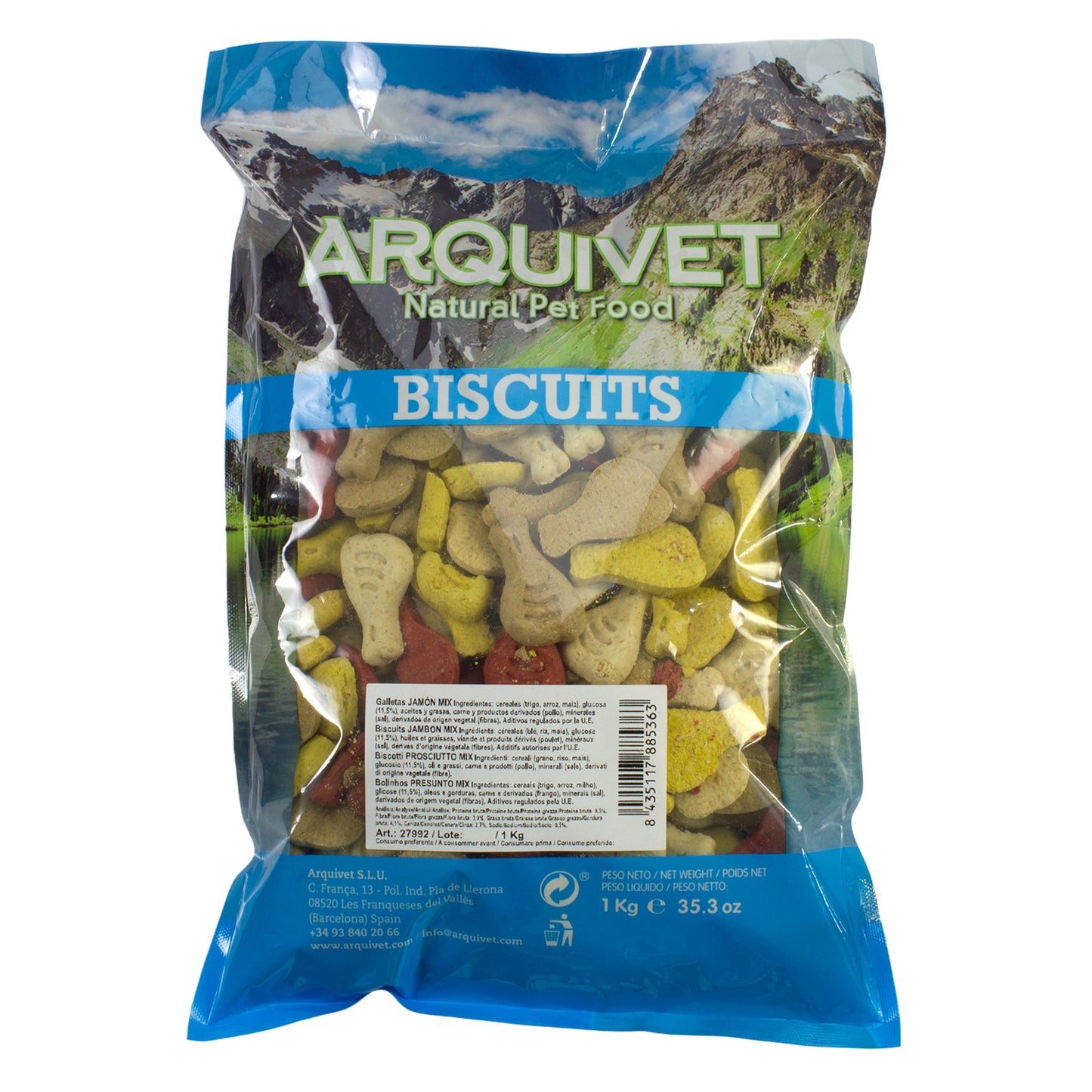 Galletas "Jamón Mix"