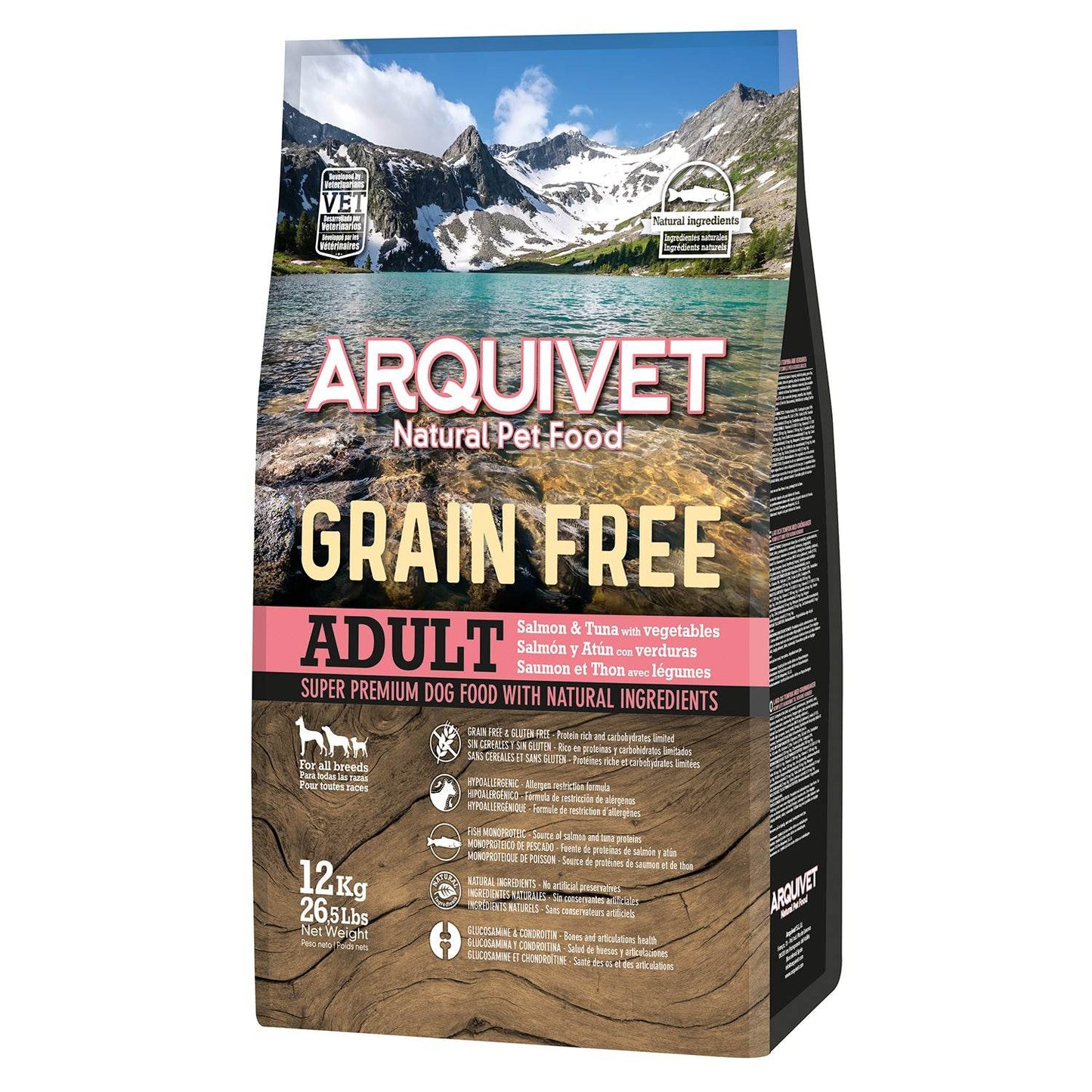 Grain Free - Pienso de Salmón con Atún y Verduras - Arquivet