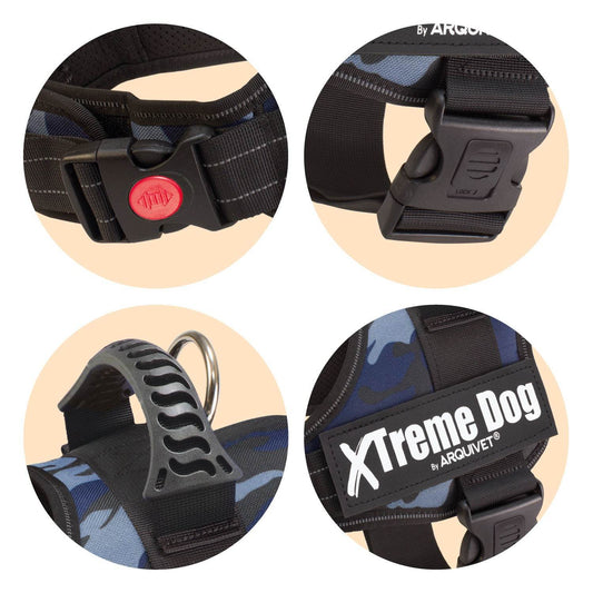 Imbragatura mimetica per cani Xtreme - Arquivet