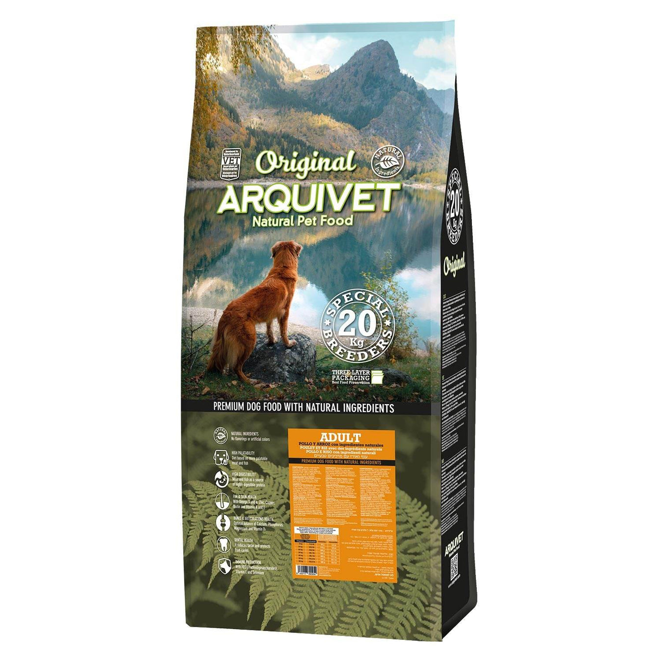 Original Chicken and Rice Feed for Small Breeds - Arquivet