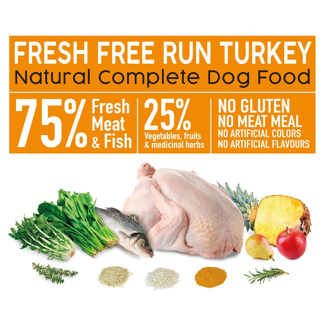 Fresh-Semi-Moist Free Range Turkey Feed - Arquivet