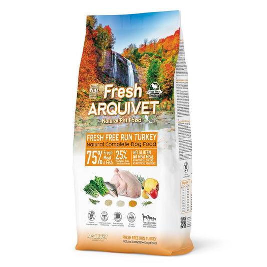 Fresh-Semi-Moist Free Range Turkey Feed - Arquivet