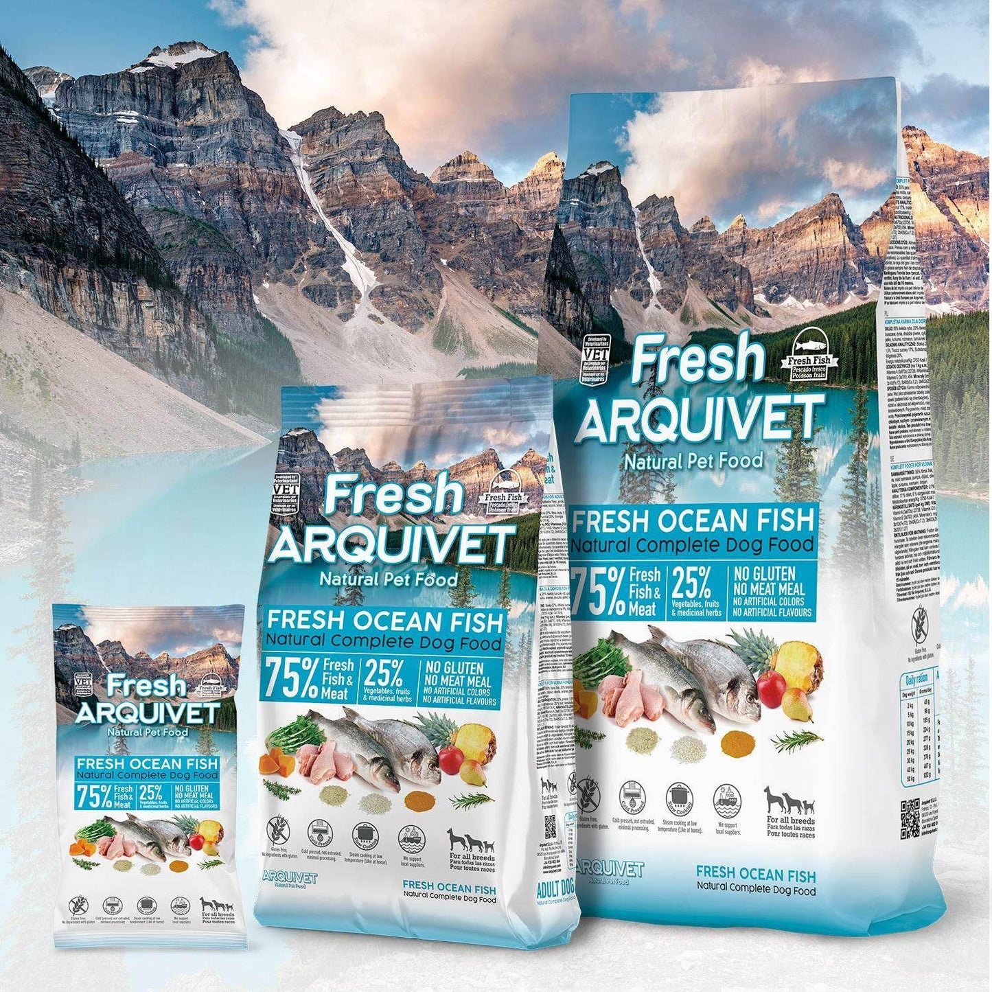 Fresh-Semi-Moist Ocean Fish Feed - Arquivet