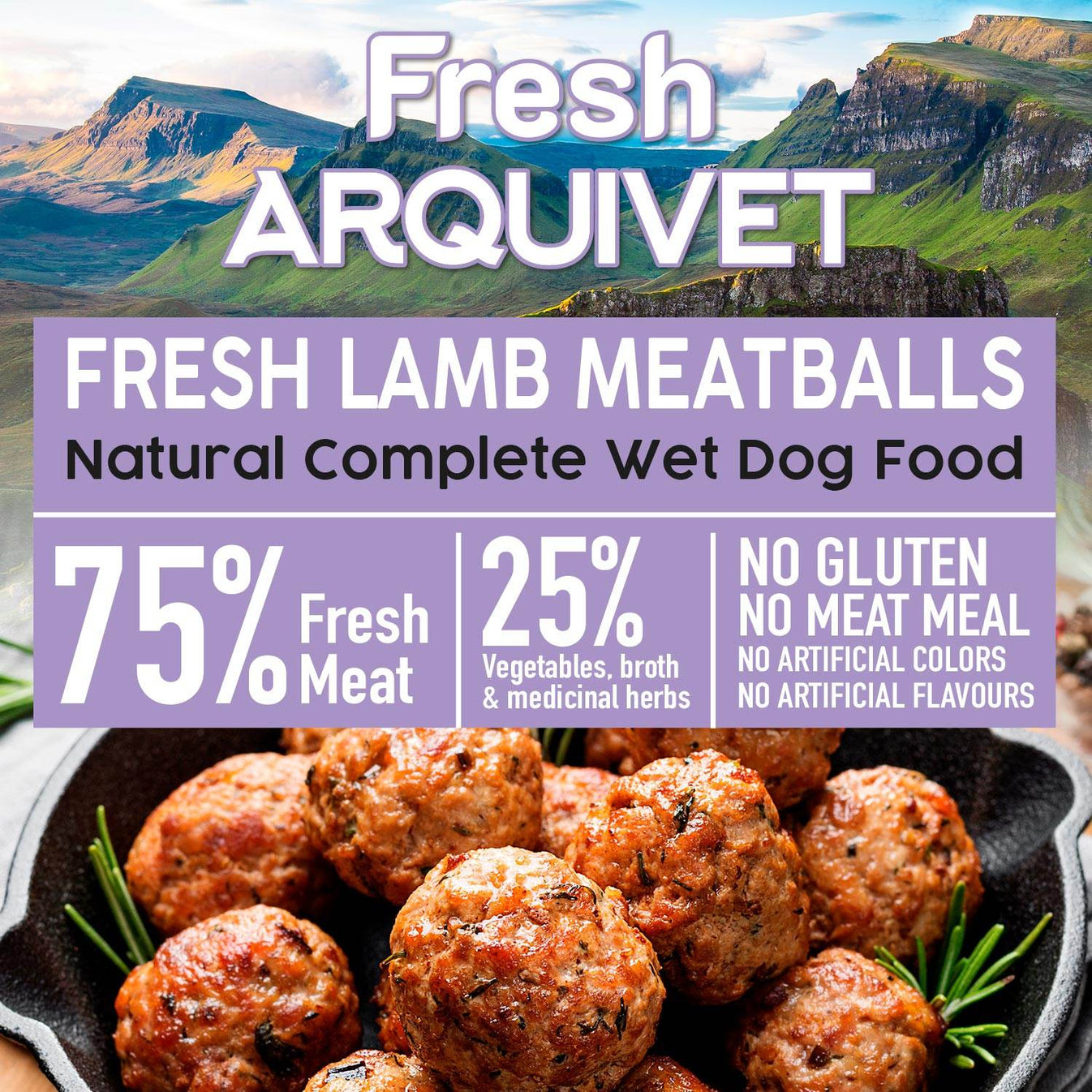 Fresh - Lamb Meatballs - 400 gr - Arquivet