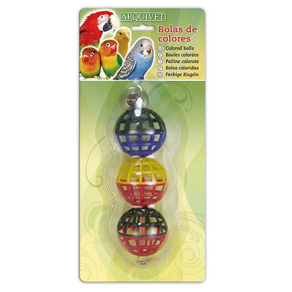 Bolas colores 16x4,5cm - Arquivet