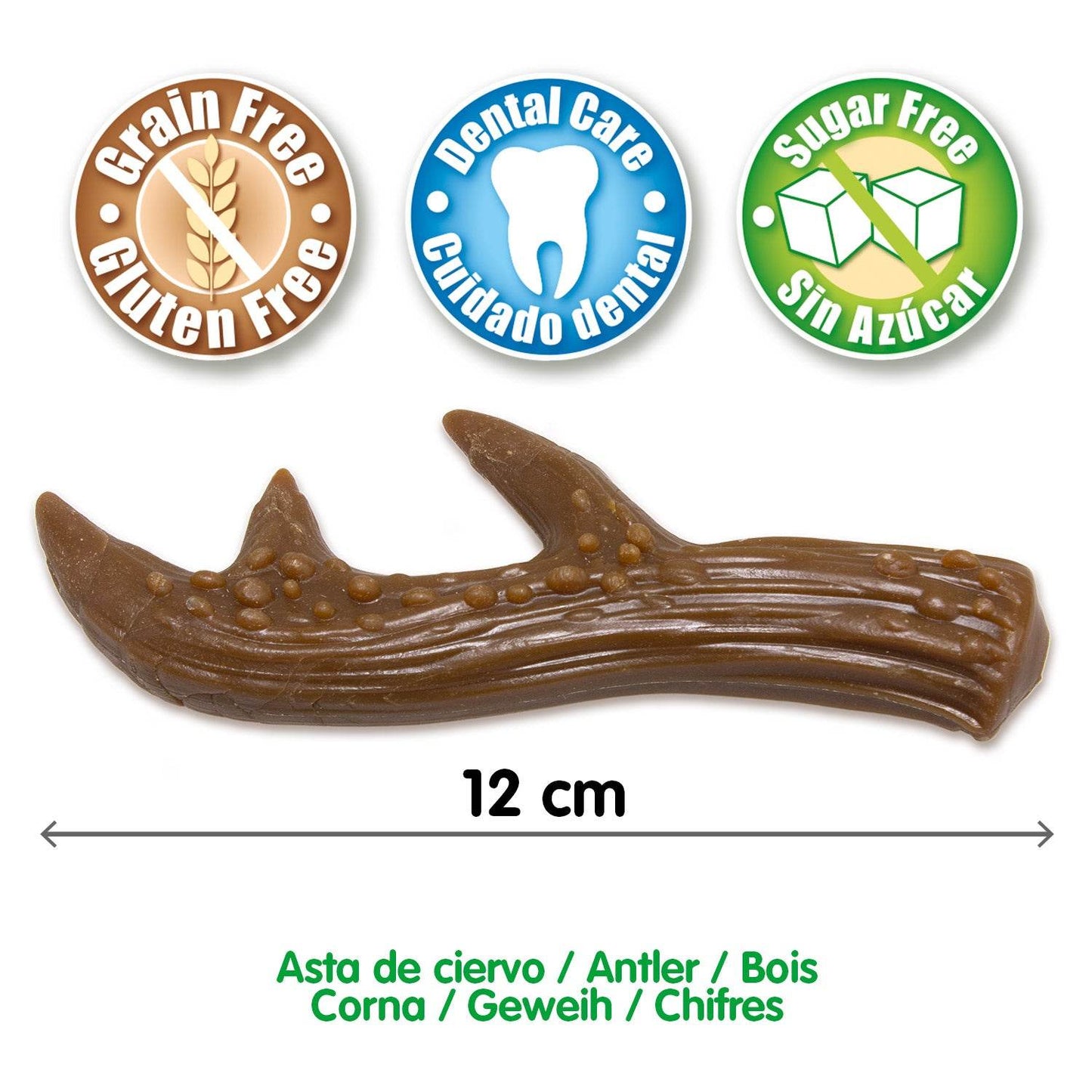 DENTAL TREATS Antler 12cm/52gr - Arquivet