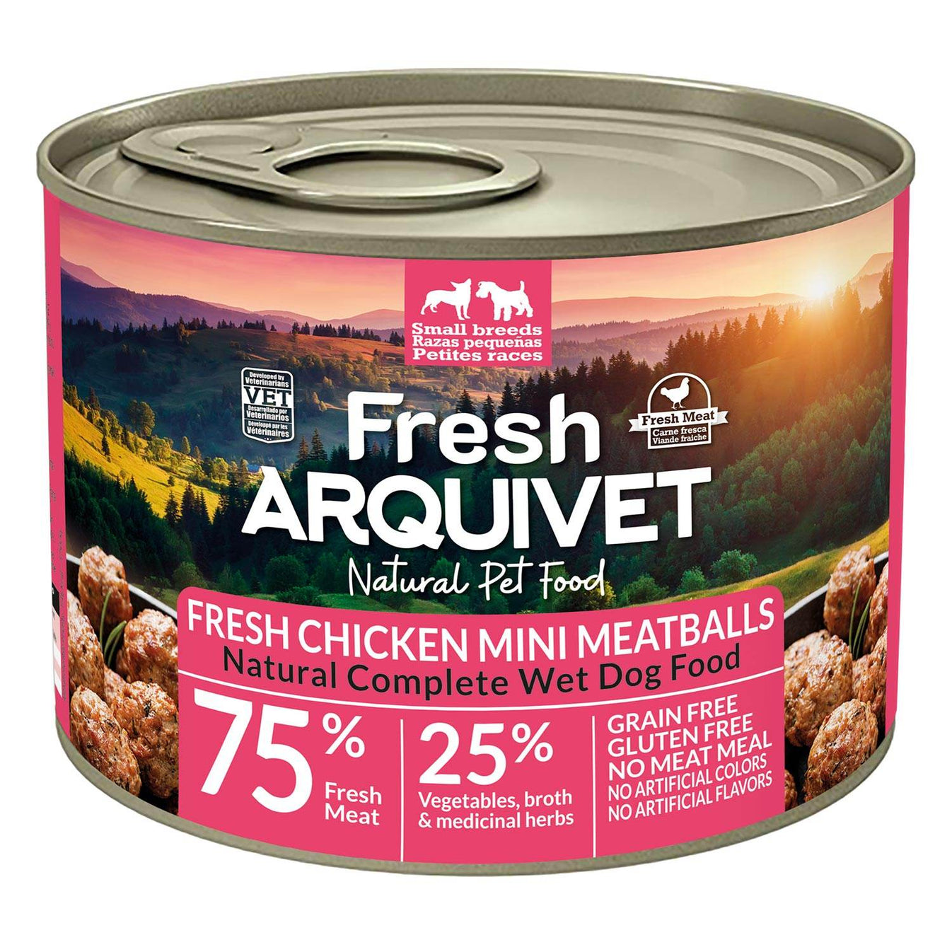 Fresh - Mini chicken meatballs - 200 gr - Arquivet