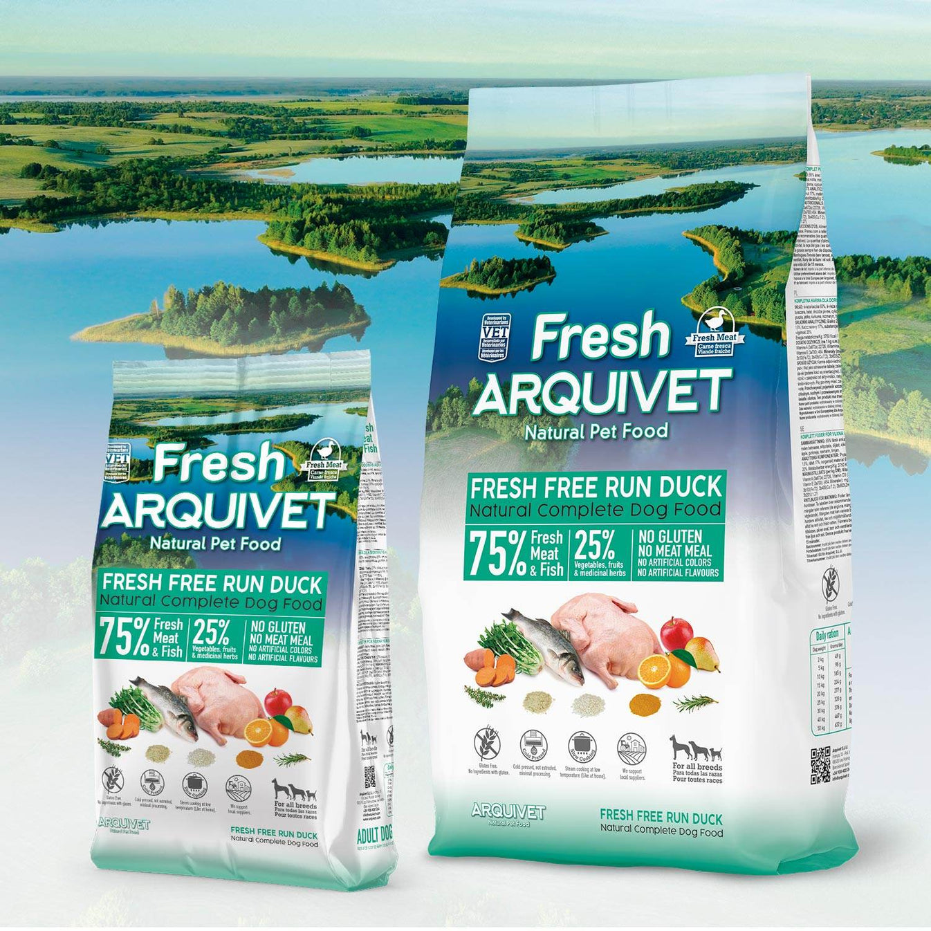 Fresh-Semi-Moist Farm Duck Feed - Arquivet