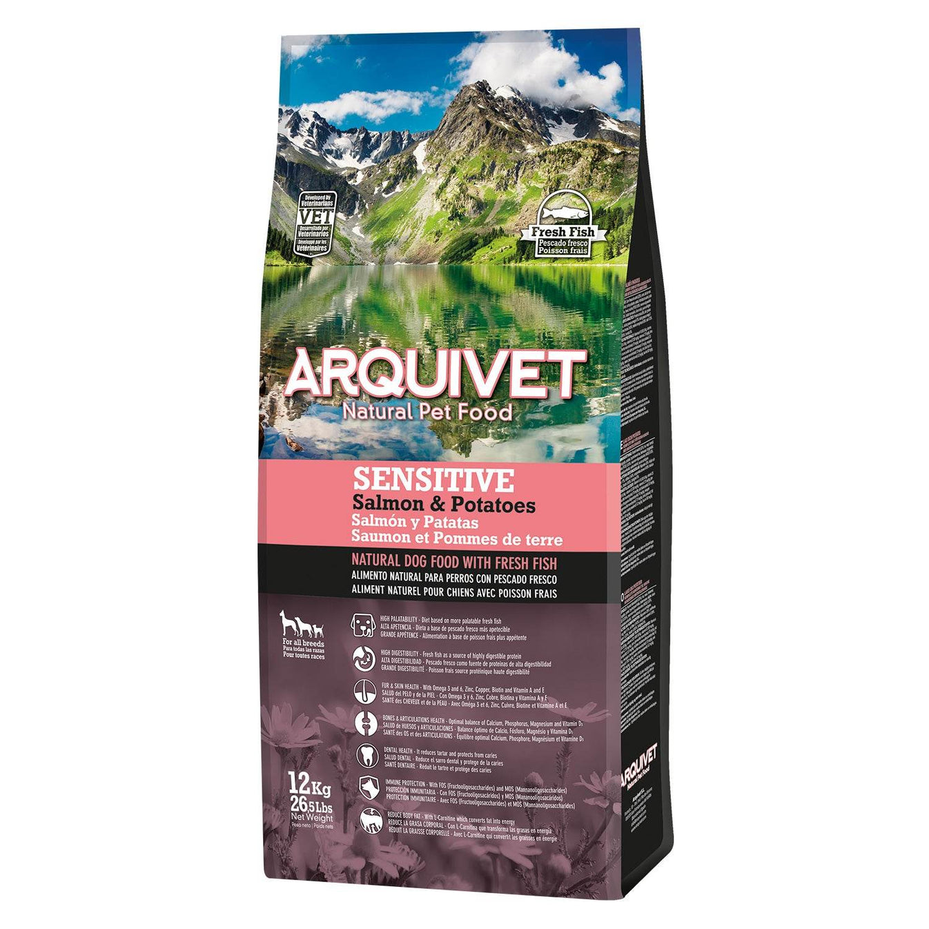 Super Premium Sensitive Salmon and Potato Feed (fresh fish) - Arquivet