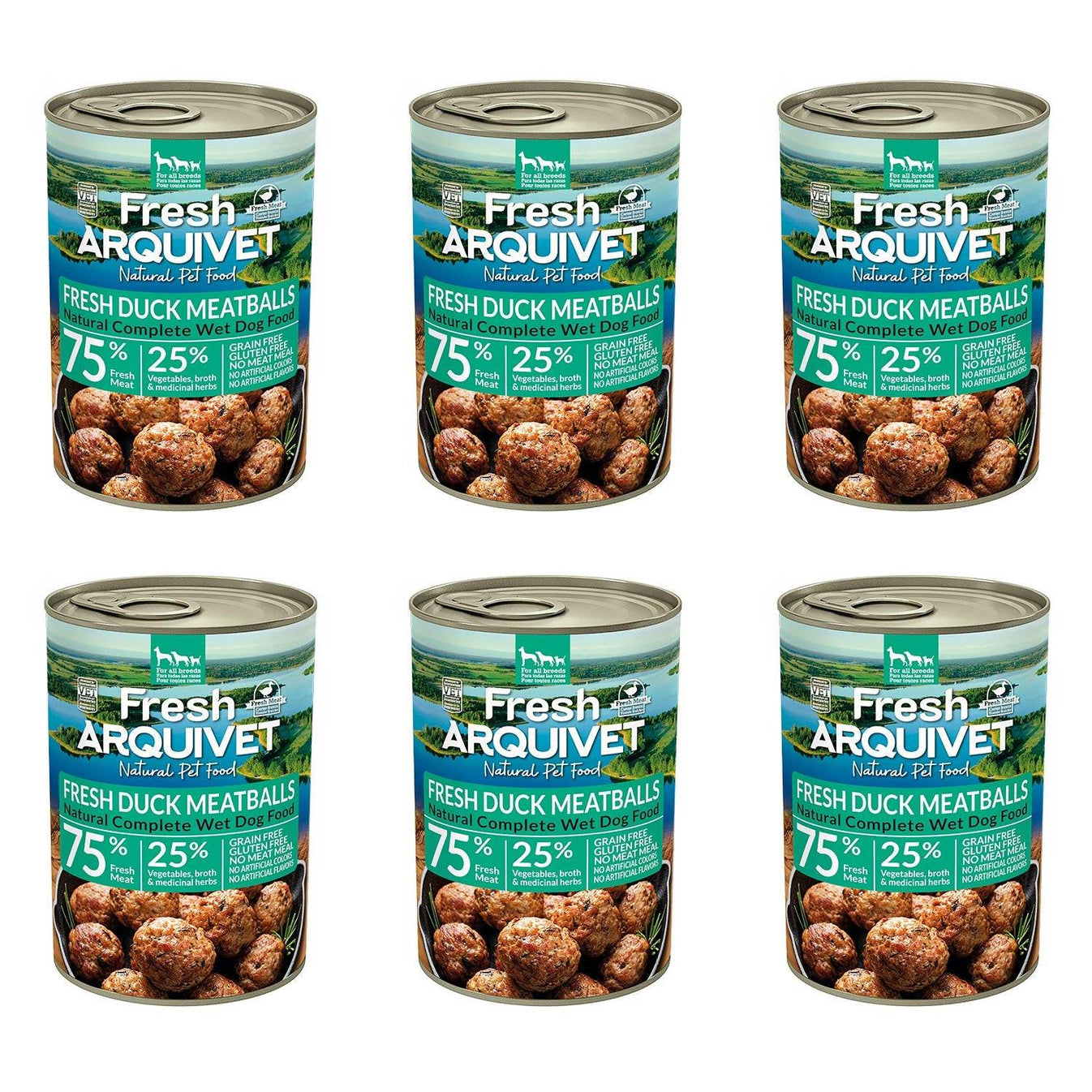 Fresh - Duck meatballs 400 gr - Arquivet