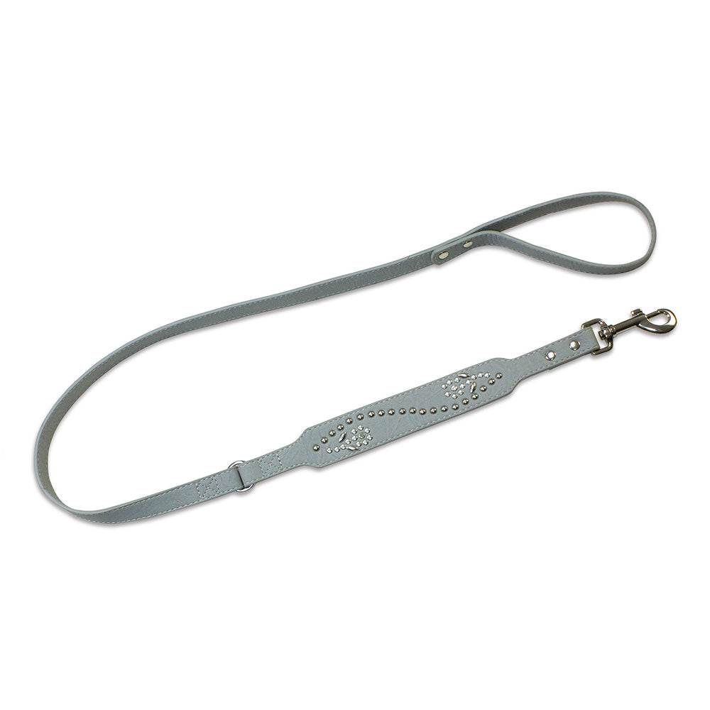 Leather strap with studs 2 x 120 cm - Arquivet