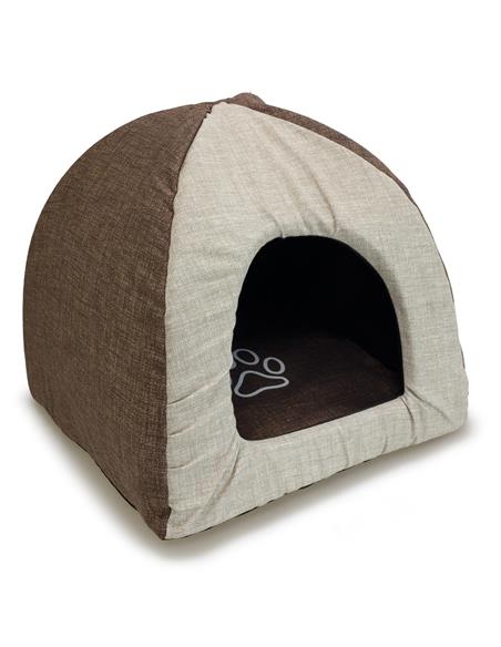 Large dog igloo bed best sale