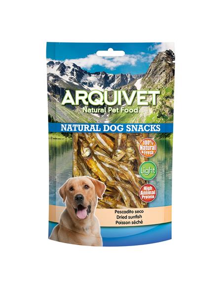 Pack 12 Units Dried fish 100 g Dog treats Natural snacks for dogs