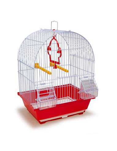 KiKit of 4 Vercelli cages for small birds Accessories included Removable tray 30 x 23 x 39 cm