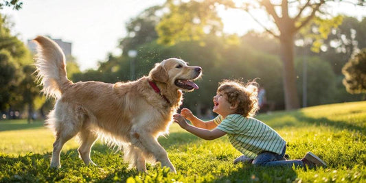 Convivir con perros mejora el crecimiento emocional de los niños