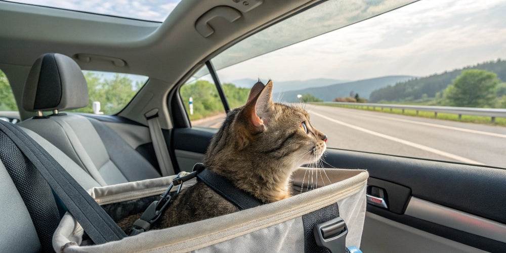 Viajar con gatos en coche: todo lo que debes saber