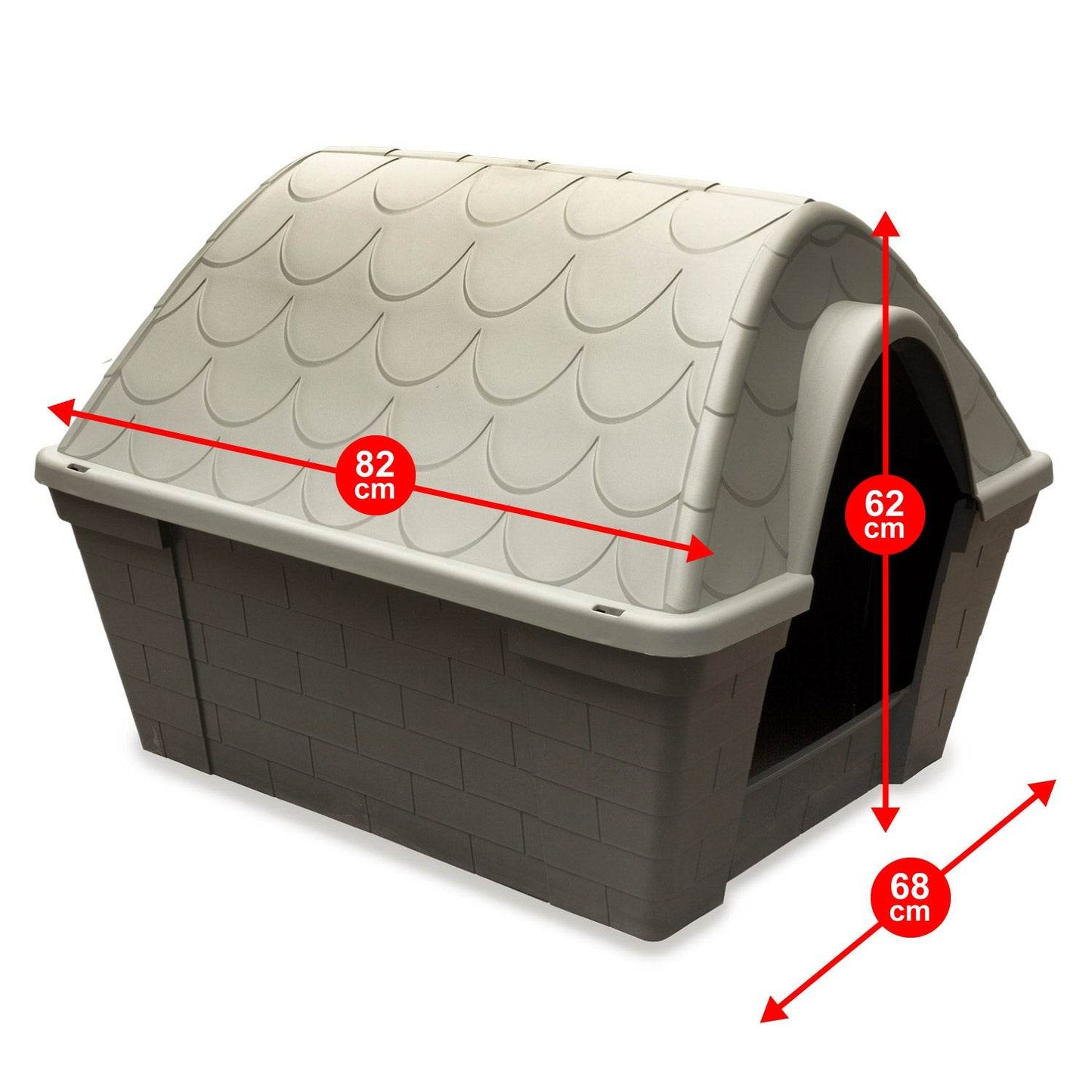 Caseta perrros plástico reciclado - Ecoline - Arquivet