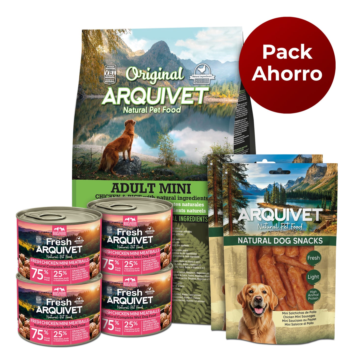 Pack Económico - Mini 3kg.