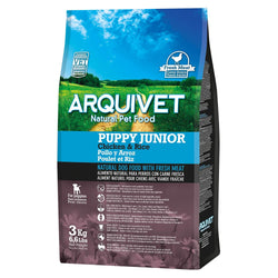 Super Premium Chicken and Rice Puppy Food (Fresh Meat) - Arquivet