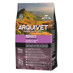 Pienso Super Premium de Cordero y Arroz (carne fresca) - Arquivet