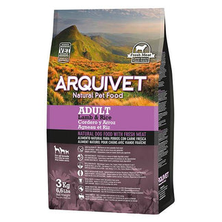 Pienso Super Premium de Cordero y Arroz (carne fresca) - Arquivet