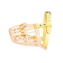 Plastic and leather muzzle - Arquivet