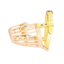 Plastic and leather muzzle - Arquivet