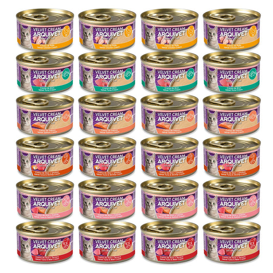 Latas de crema (6 recetas) - Variety pack - Velvet Cream