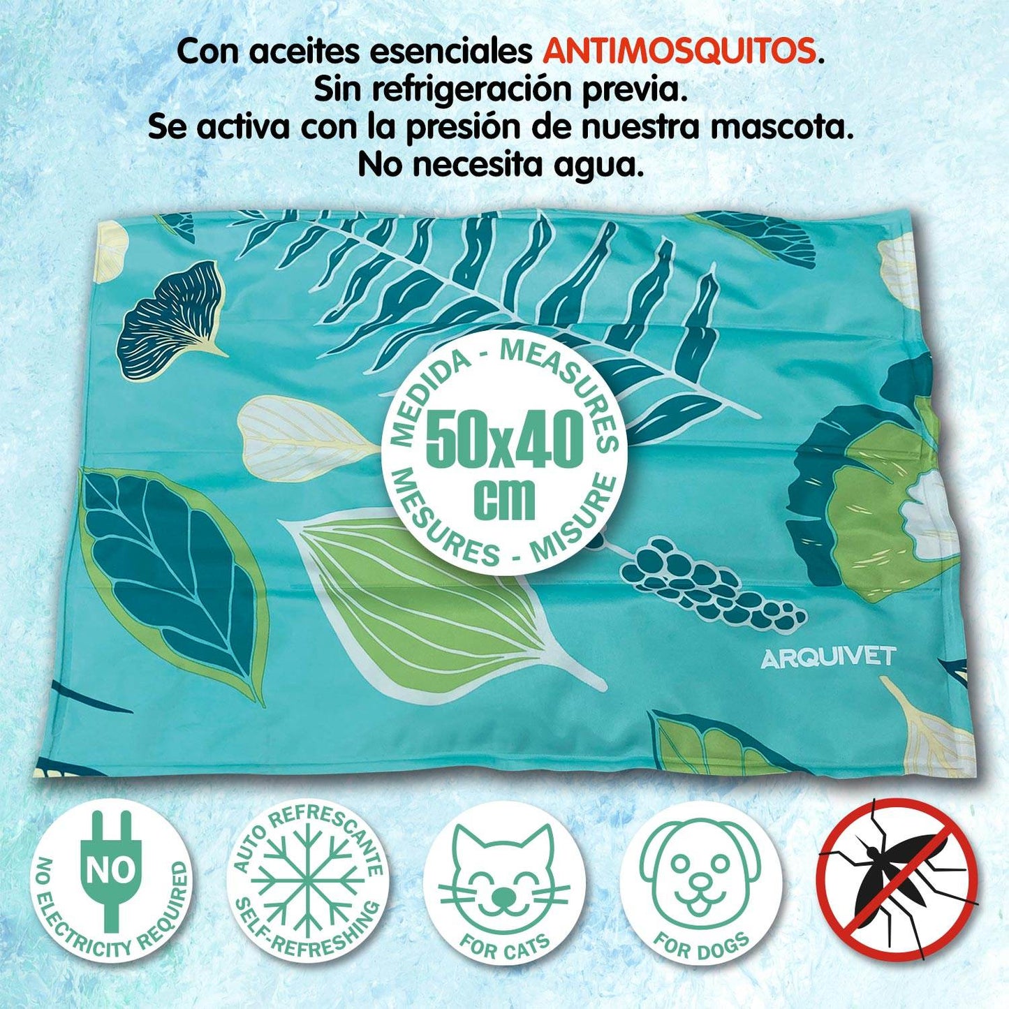 Alfombra refrescante antimosquitos - Arquivet