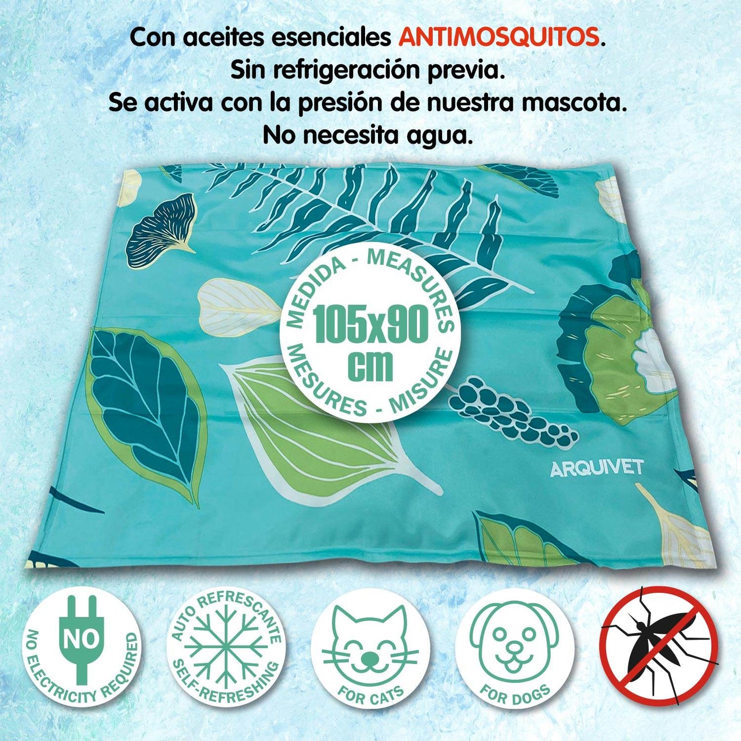 Alfombra refrescante antimosquitos - Arquivet