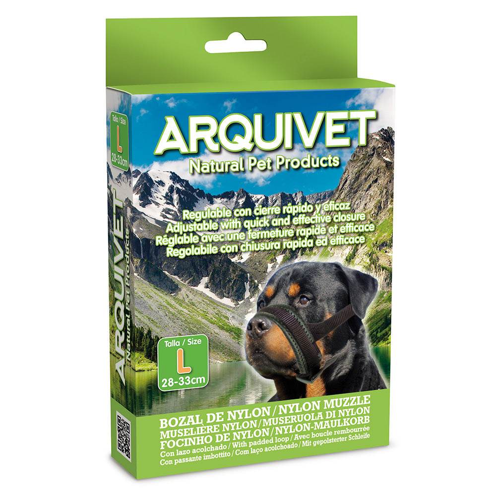Bozal de nylon acolchado - Arquivet