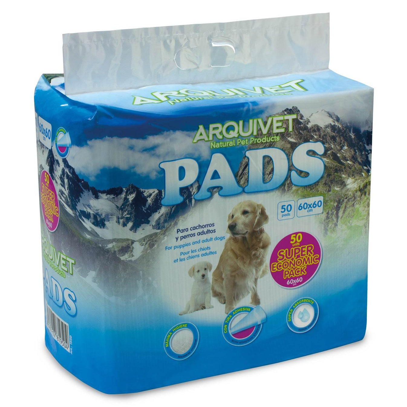 Pads - Empapadores higiénicos 50 unid. - Arquivet